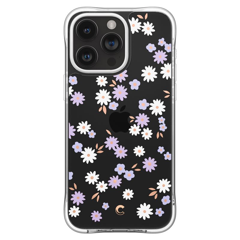 Husa pentru iPhone 15 Pro, Spigen Cyrill Cecile, Dream Daisy (iPhone 15 Pro, ACS06761) by www.silkase.ro
